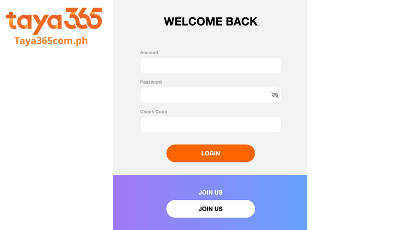 Taya365 login